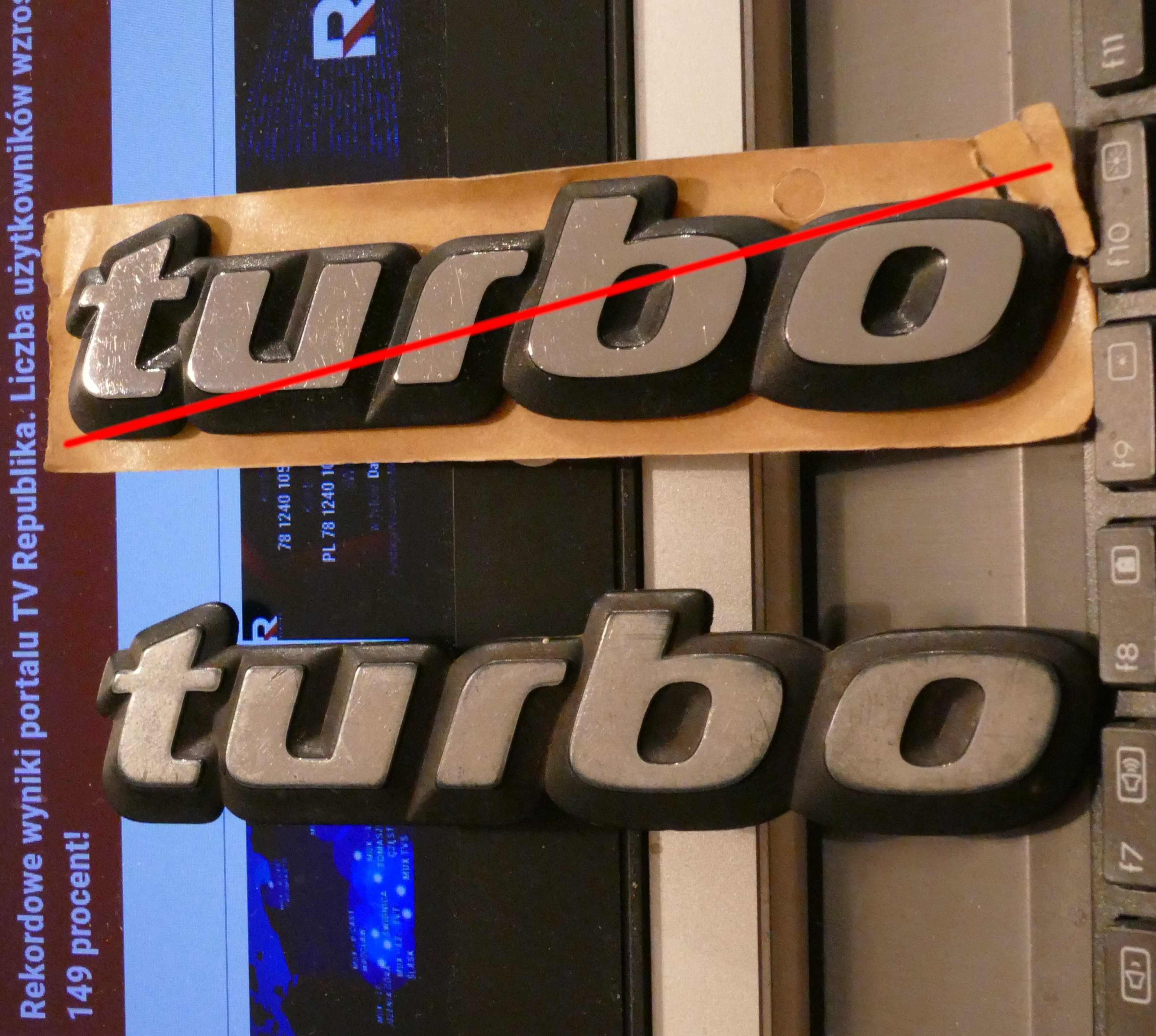 Emblemat Opel Calibra Turbo. Po 10% na TV Republika i Ukrainę