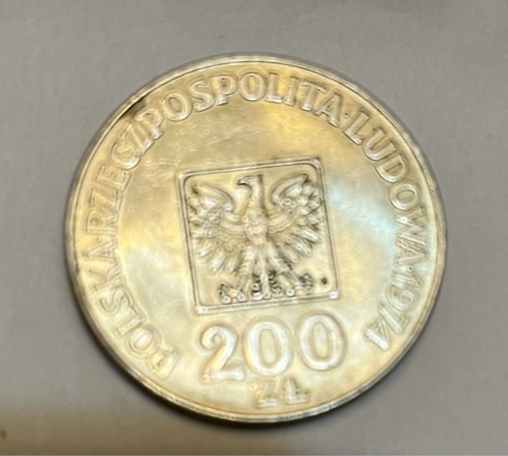Moneta XXX LAT PRL z 1974 roku