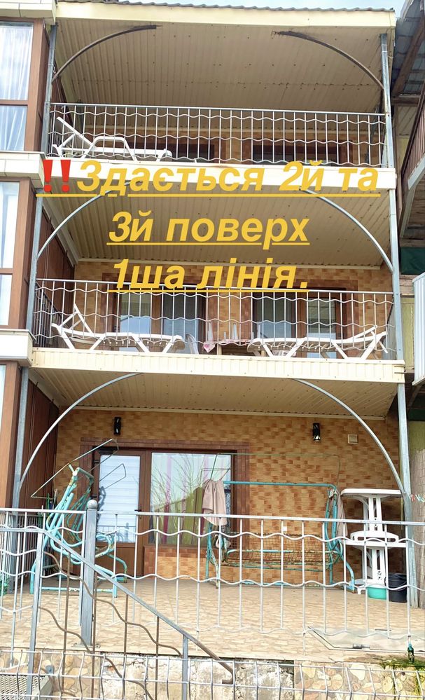 Сдам котедж на  березі моря -від 3500 грн/доба