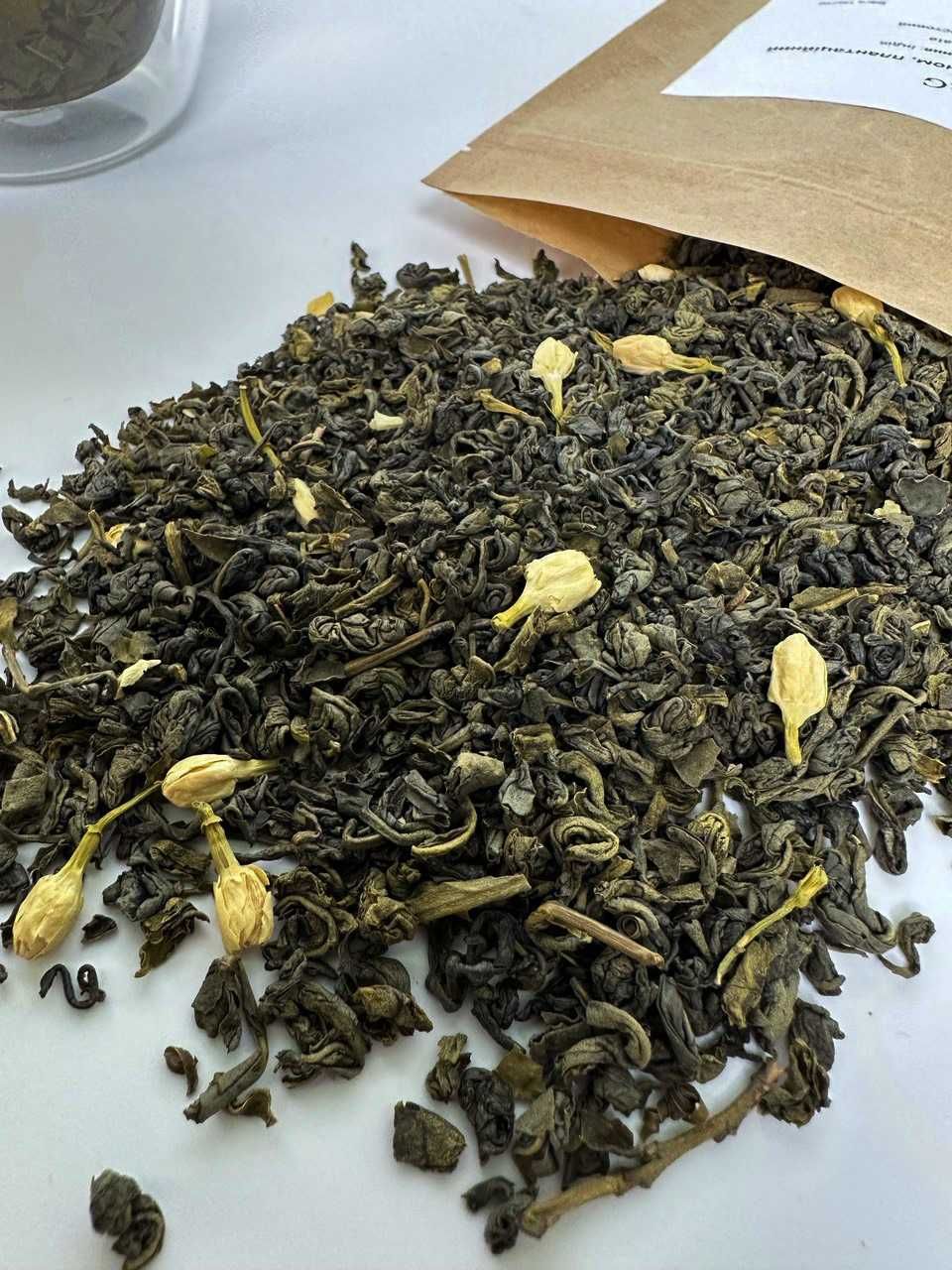 Вишуканий зелений чай " Імператорський жасмін" опт, роздріб