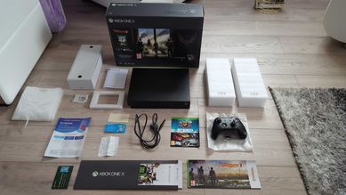 Xbox One X 1TB 4K HDR Stan JAK NOWY Forza Horizon 4 GTA V Konsola