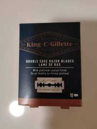 King C Gillette ostrza dwustronne 10 sztuk w opakowaniu