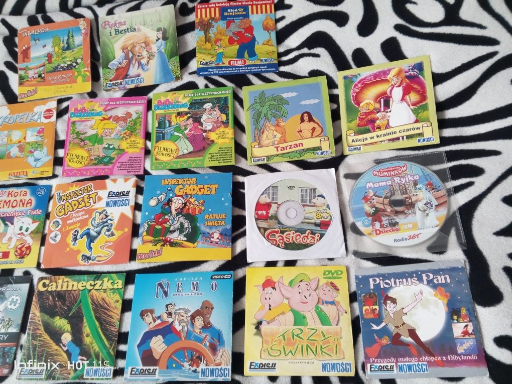 Bajki dla dzieci DVD vcd