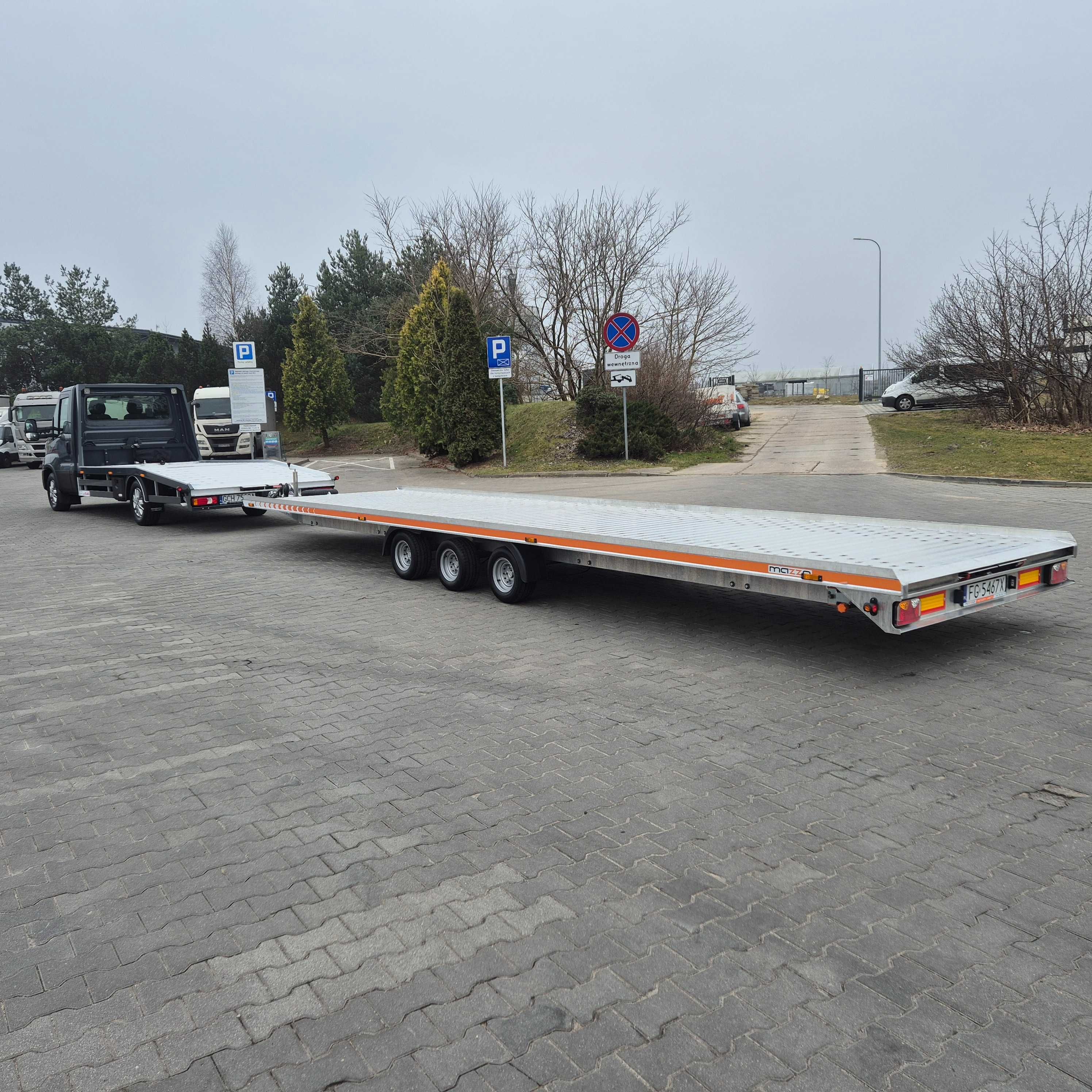 RENT 88 Wynajem IVECO 3.0 Automat AutoLaweta 25r Autolawety Przyczepy