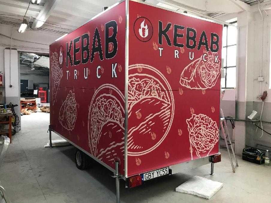 Przyczepa Gastronomiczna Kebab POTIS NOWA  od ręki