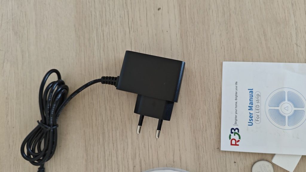 Taśma LED RGB 5050 5M Aplikacja Zestaw Ledy Paski