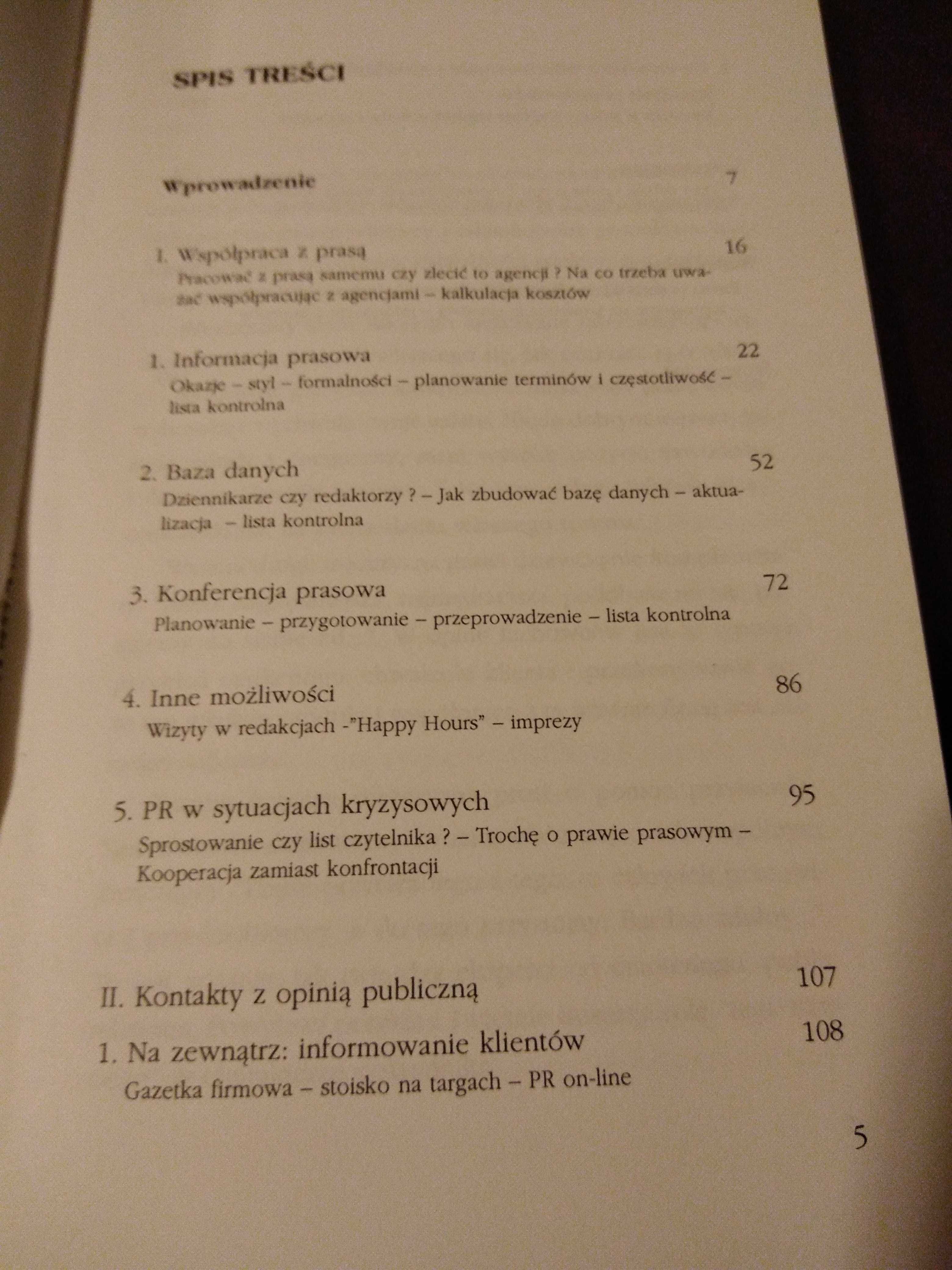 Współpraca z prasą i public relations - M. Goldman, G.Hooffacker