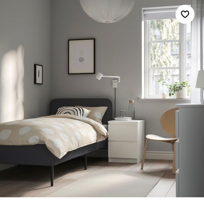 Cama de solteiro com colchão