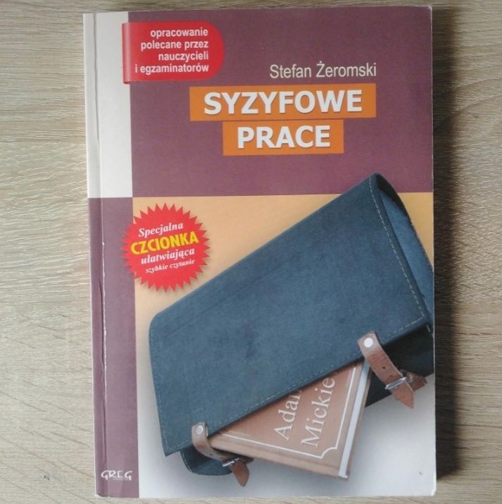 lektura z opracowaniem Syzyfowe prace Stefan Żeromski