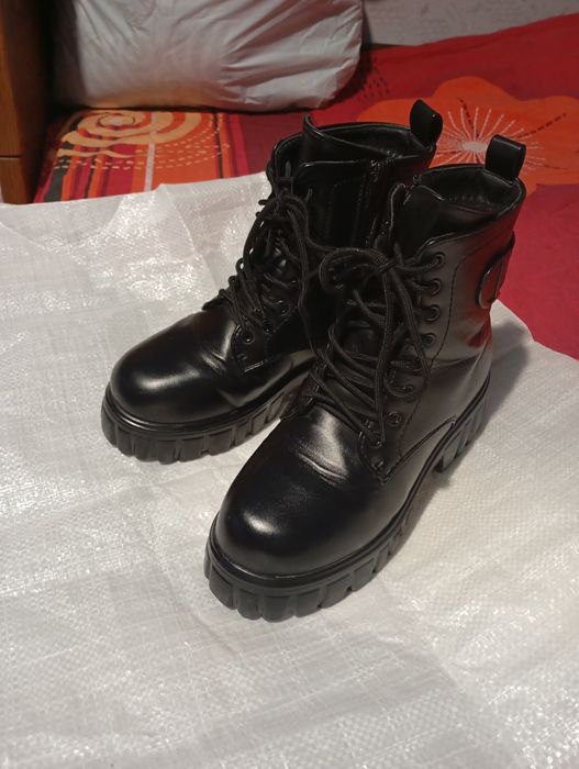 Ботинки женские зимние кожаные сапоги р38 24.5см