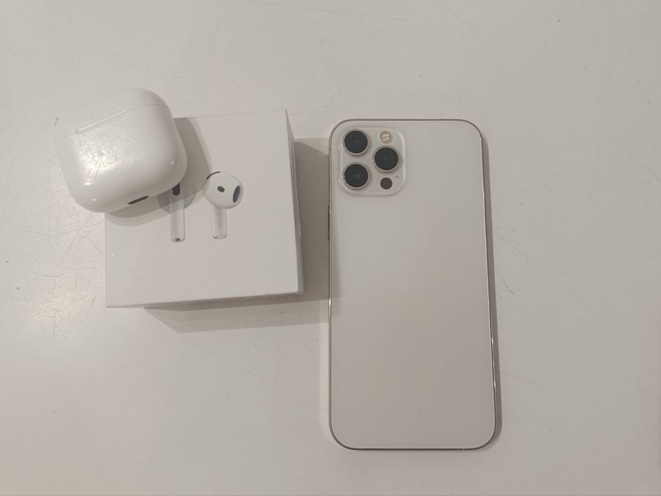 Iphone 12 pro max 256 gb+ air pods4