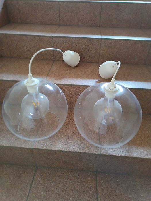 Żyrandole okrągłe kule