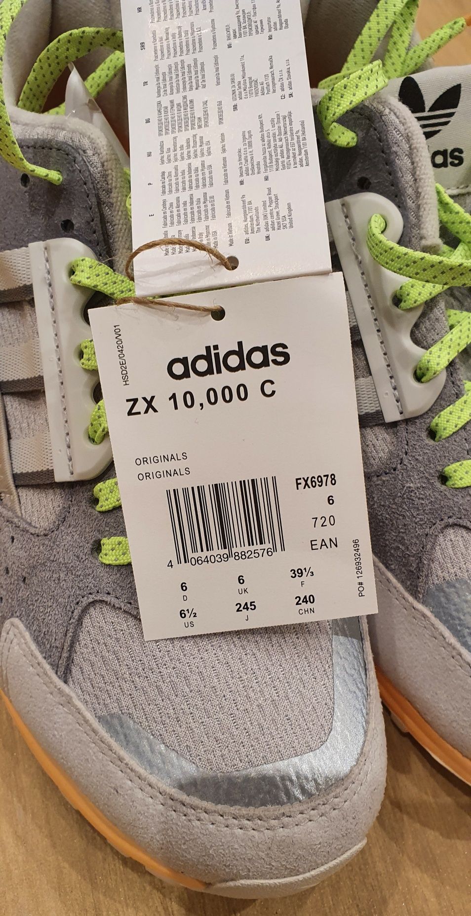 Buty Adidas Originals ZX 10,000 C (FX6978) nike