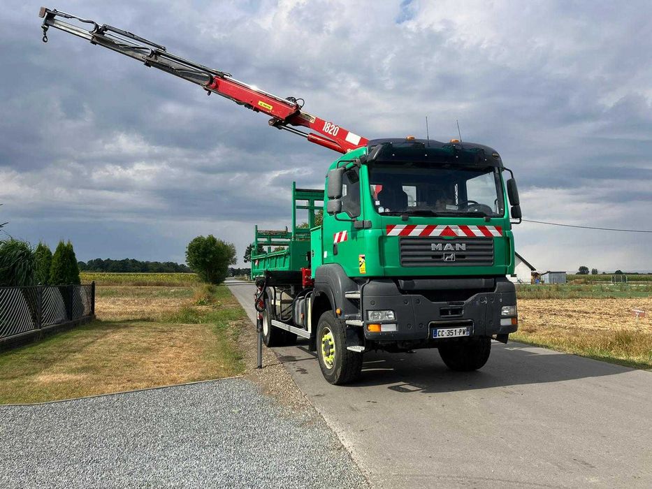 MAN Tga 4x4 Hds HMF 1820 Energetyka z Francji 248 000km!
