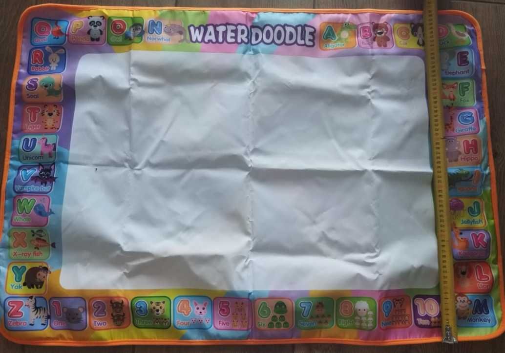 Mata wodna do malowania, rysowania i nauki 100cmx70cm + przybory