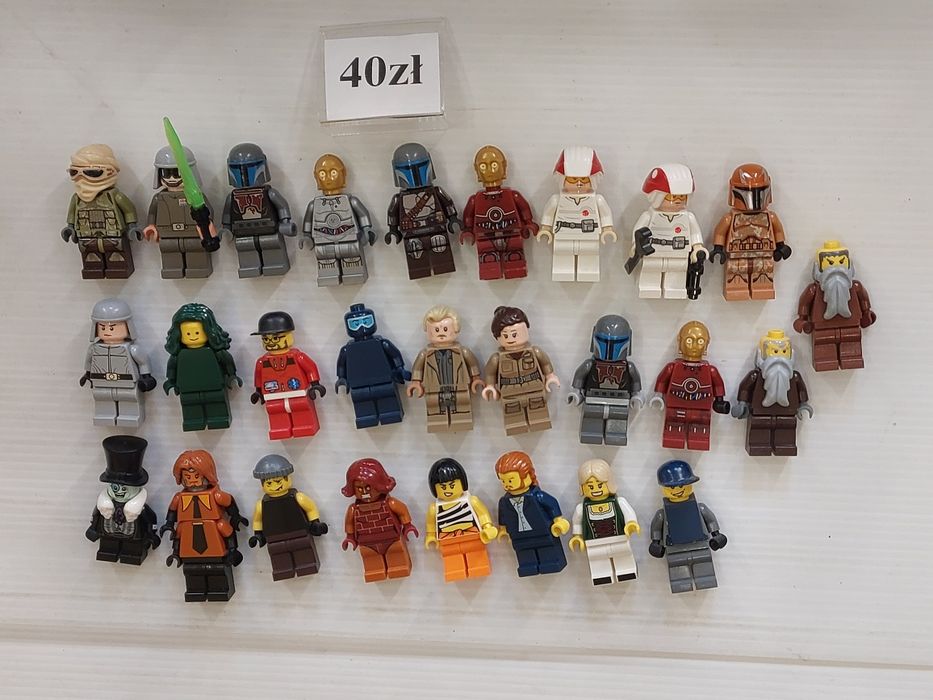 Lego figurki Star War i inne.