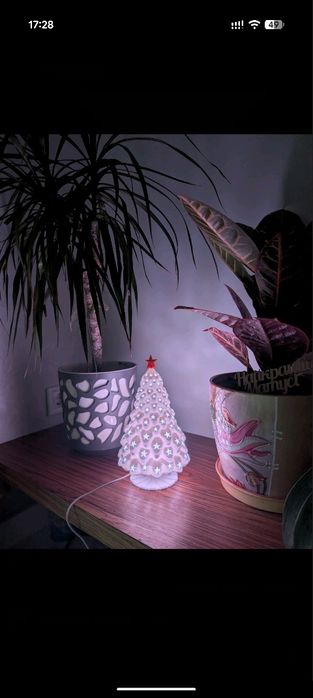 Ялинки, на 3D та іграшки