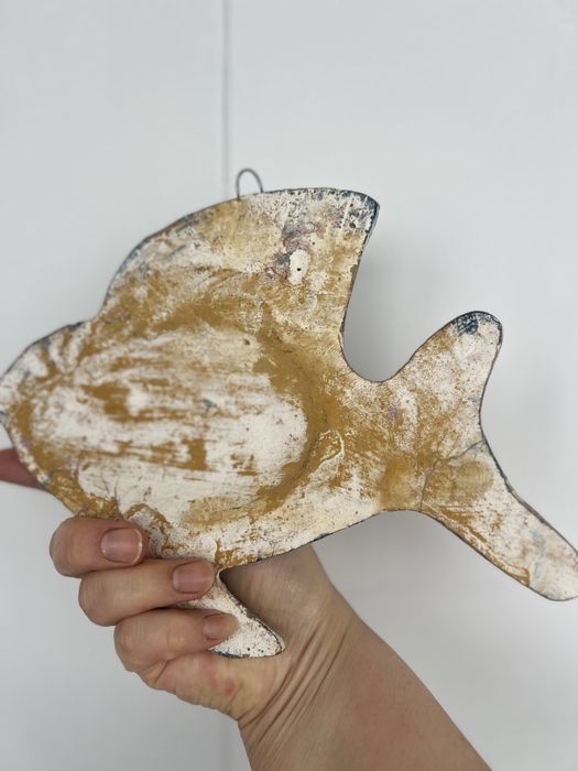 Прованс панно керамика Рыба,фигурка рыба керамика ,