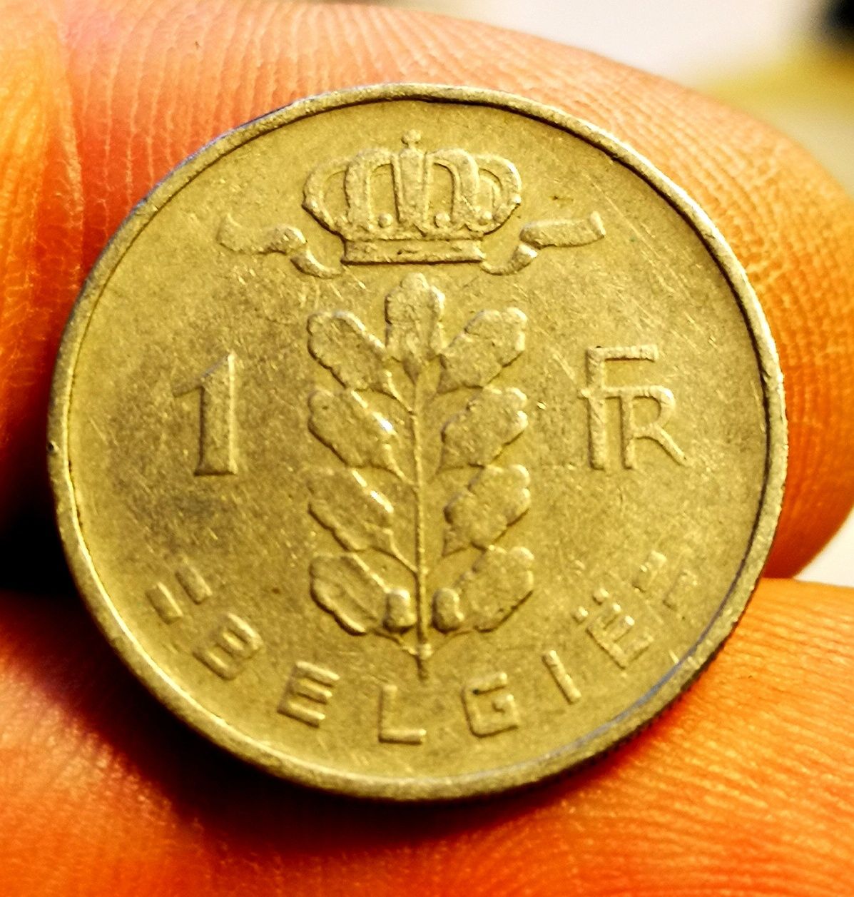 Moneta 1 frank Belgia 1952r Belgia