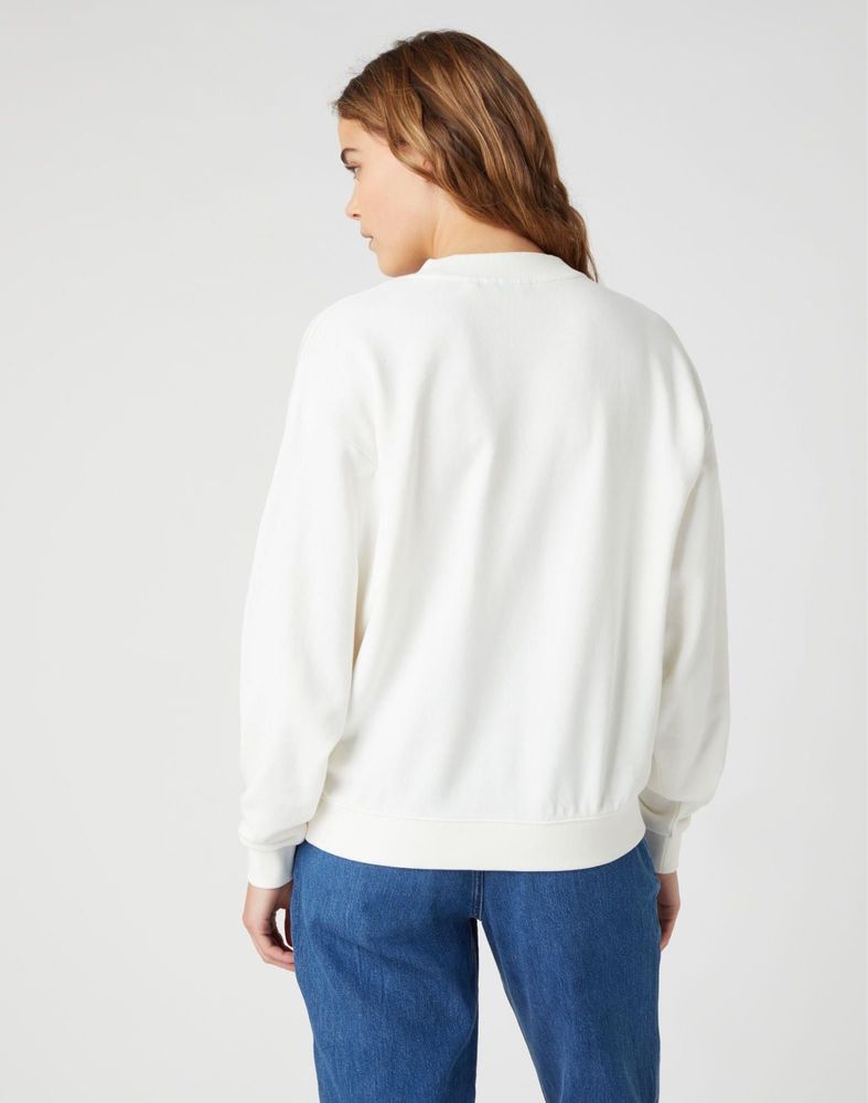 Bluza Wrangler RETRO SWEAT biała