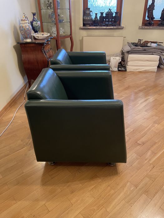 2 fotele skórzane IKER FLAMING