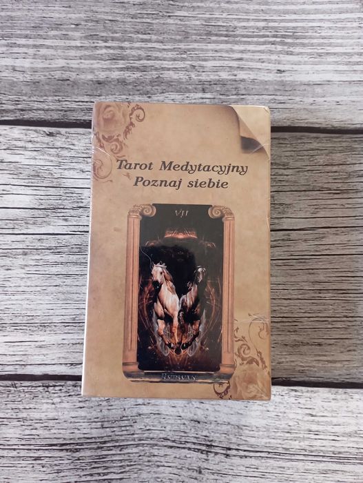 Karty Tarota Dariusz Cecuda Tarot Medytacyjny Unikat Oracle Runy