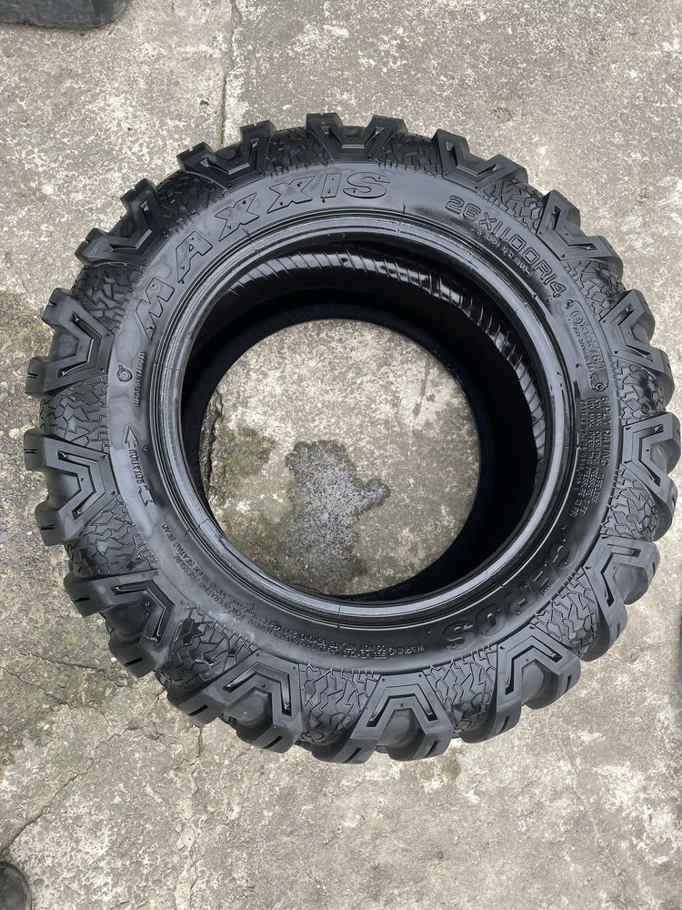 Dwie Opony quad maxxis ceros 26/11r14 prawie nowe