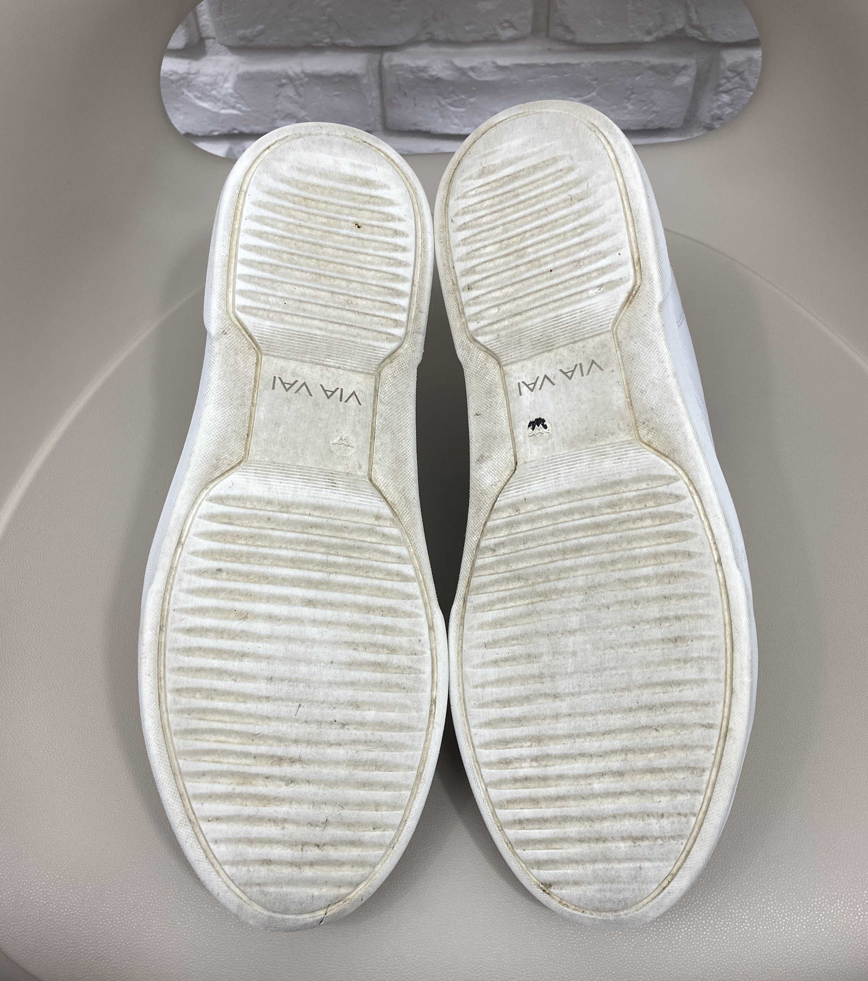 Buty Skórzane Damskie Via Vai Juno Uni Sneakers Rozmiar 40