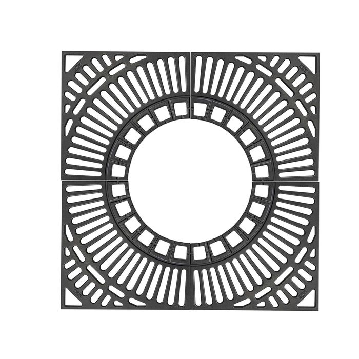 kratownica osłona krata ochronna 125x125 żeliwna baumrost