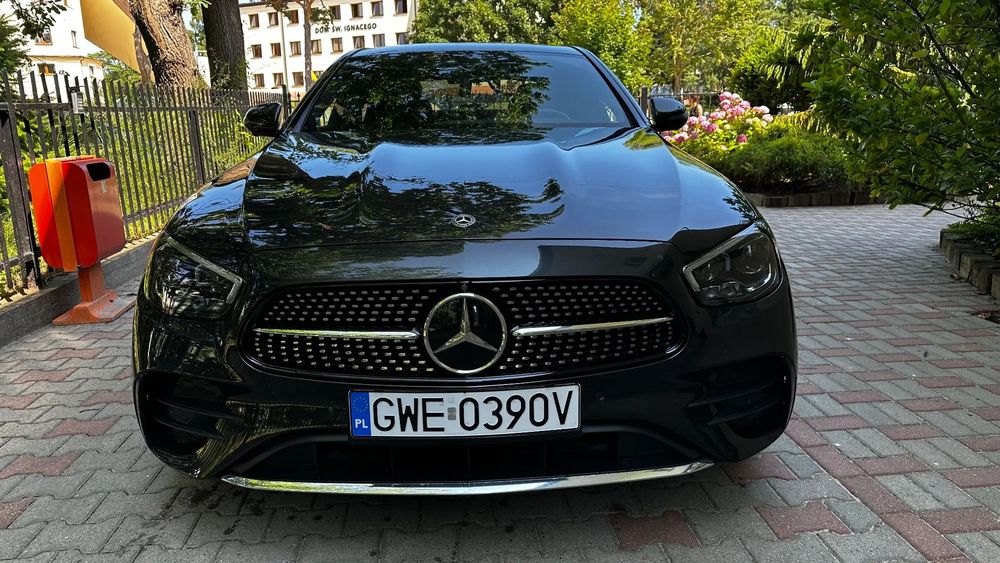 Mercedes-Benz Klasa E Klasa E300de 316KM Sedan AMG LINE Bezwypadkowy Hybryda Plug-In,Diesel