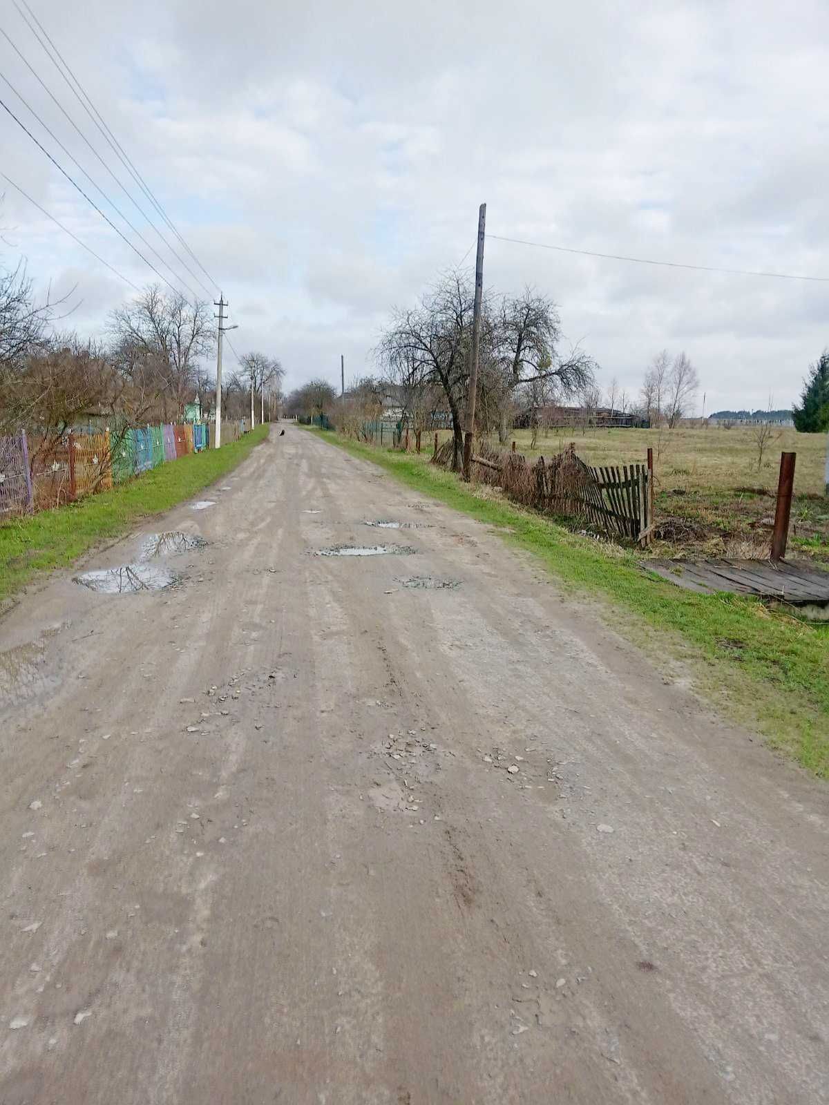 земельна ділянка з будинком, город, участок