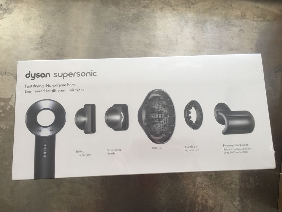 Фен Dyson HD08 Supersonic Black/Nickel