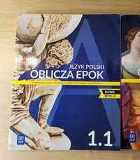 Oblicza epok Język polski Podręcznik Klasa 1 - część 1.1  WSiP