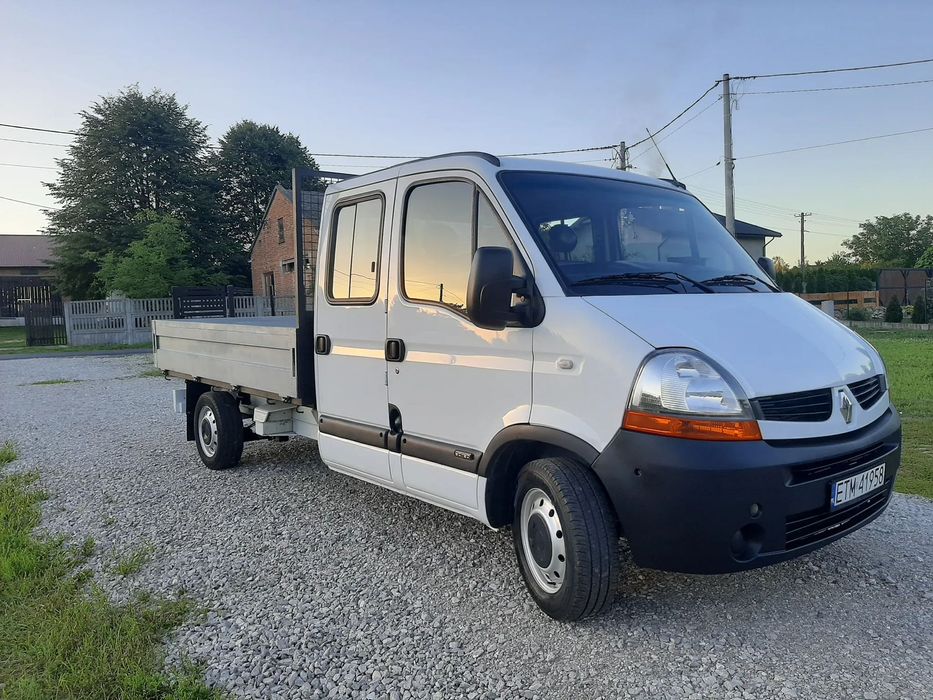 Renault Master  Doka dubel kabina brygadówka ! Maxi ! Zarejestrowny w PL ! 145 koni !