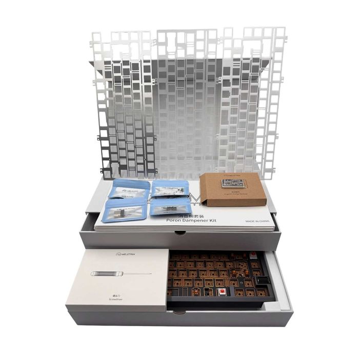 Кастомна механічна клавіатура Zoom75 Tiga Grey (Уцінка)