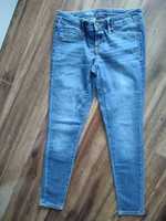 Spodnie jeansy r.152 jegginsy