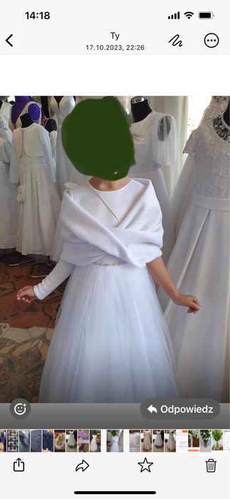 Sukienka kominijna 152/158