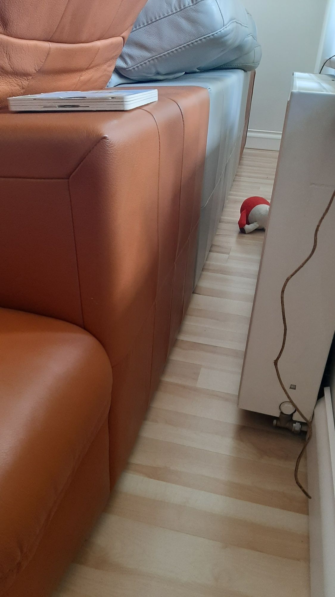 Duży Narożnik kler modułowy plus dwie pufy