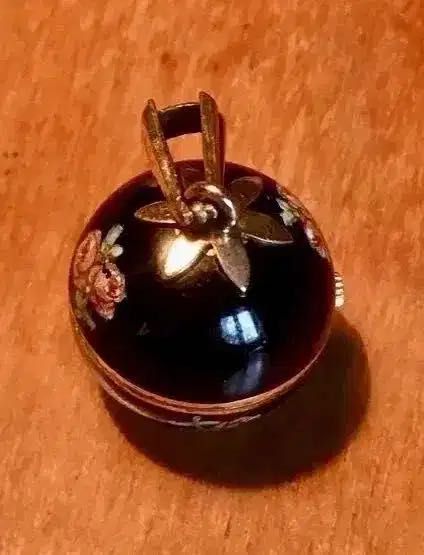 DIMA INCABLOC - 17 rubis - a func/ - relógio pendente antigo 1,9 cm/s