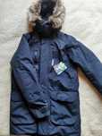 Nowa kurtka zimowa Parka Didriksons Storm System M/L Granat Navy Blue