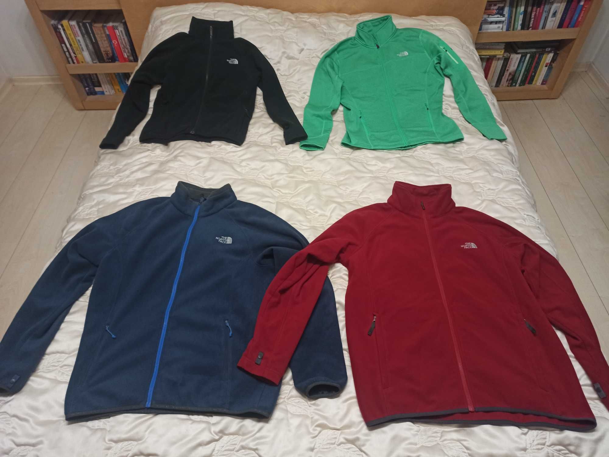 Męski polar bluza trekkingowa polarowa The North Face Polartec L bdb