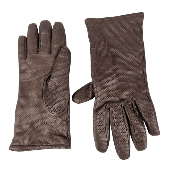 Skórzane damskie rękawiczki