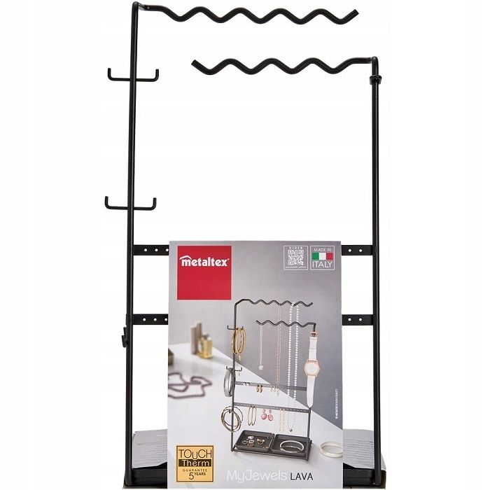 nowoczesny stojak na biżuterię organizer swiss