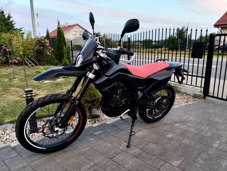 Malaguti XSM 125 kat A1/B z Niemiec Transport