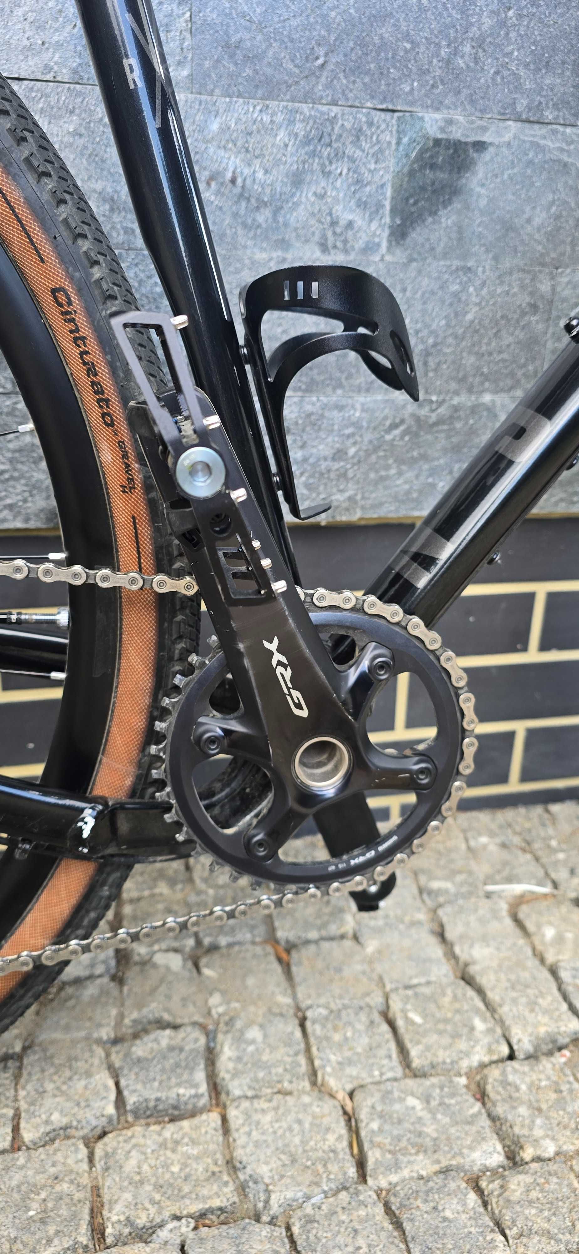 Rower gravel NS BIKES Rag+2 z widelcem RONDO i pełną grupą GRX800