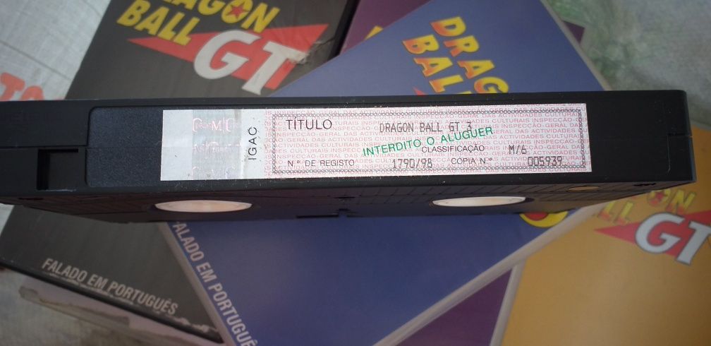 TROCO Vhs Dragon Ball GT