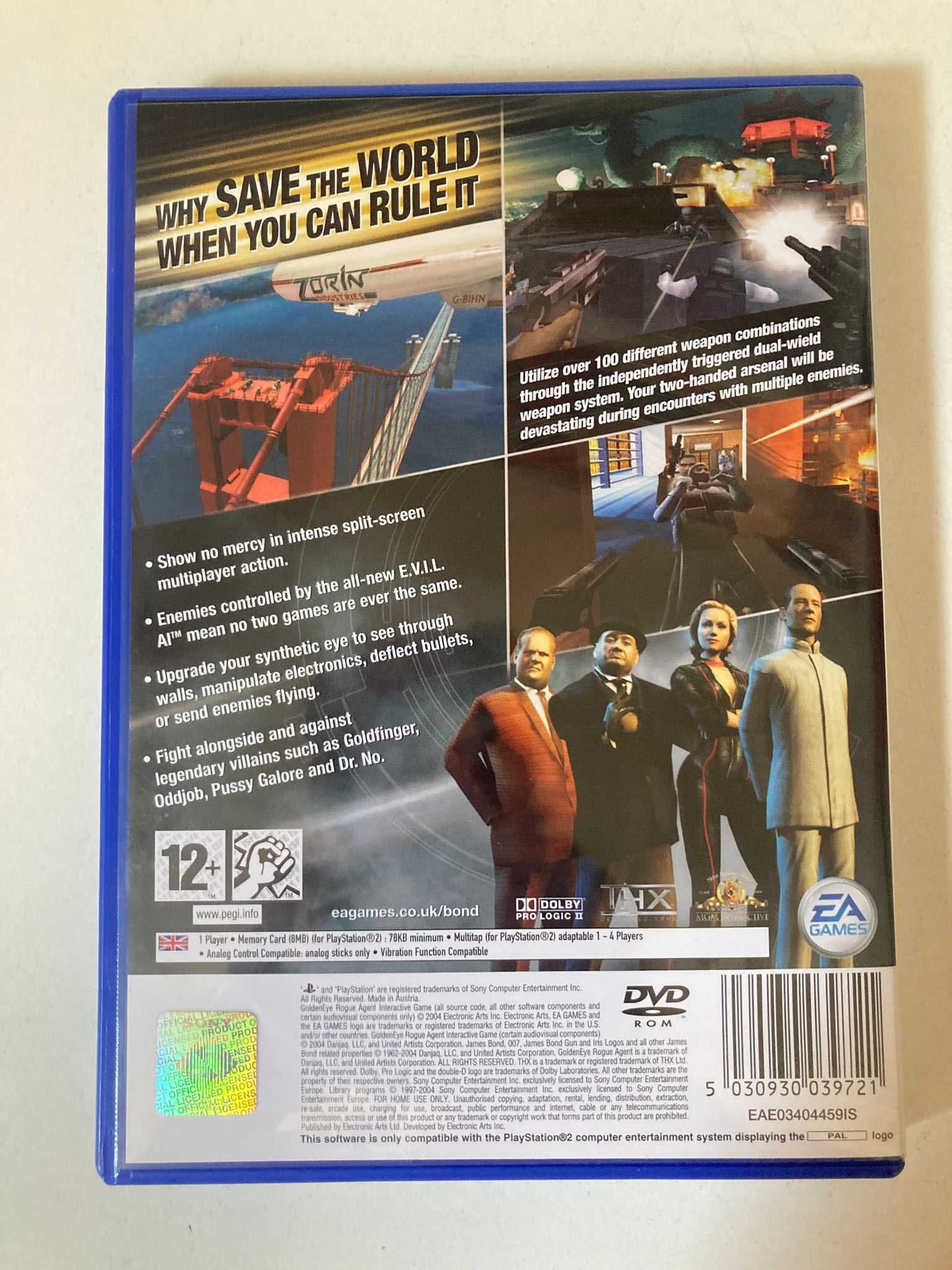 PS2 - GoldenEye: Rogue Agent