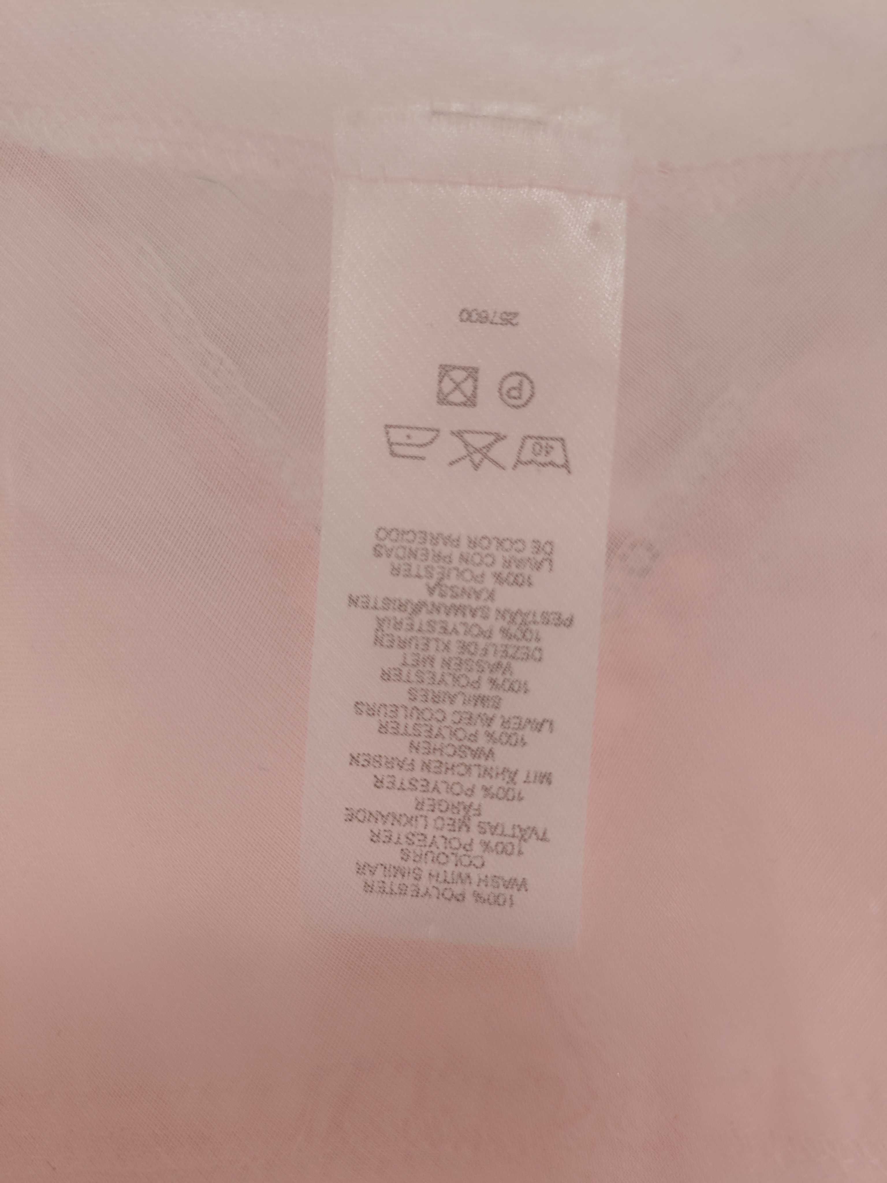 H&M рожевий пенюар прозорий білизна прозора нічна сооочка на подарунок