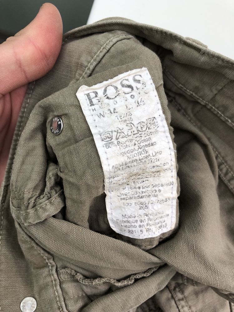 Котонові штани Hugo Boss 34*33 ОРИГІНАЛ