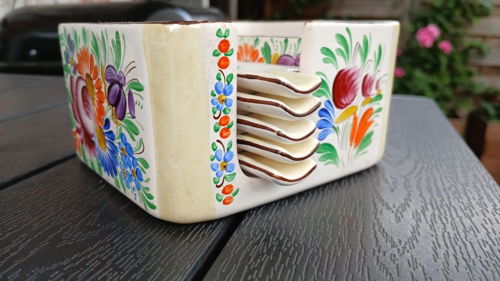 Zestaw do papierosów, rękodzieło, popielniczki